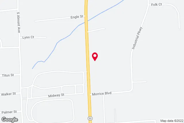 Google map of location for driving directions.