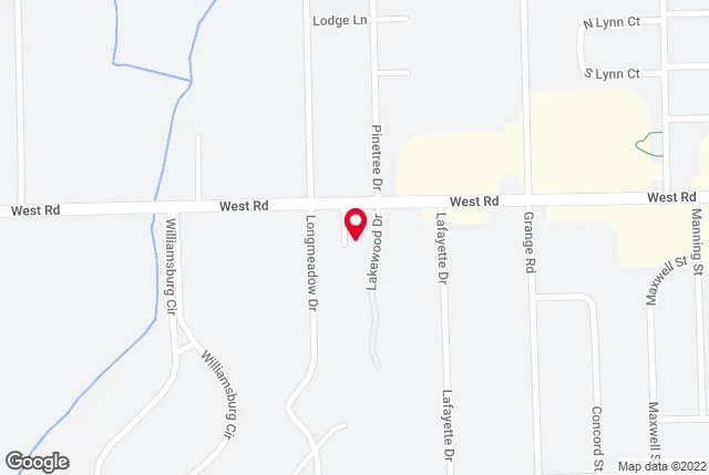 Google map of location for driving directions.