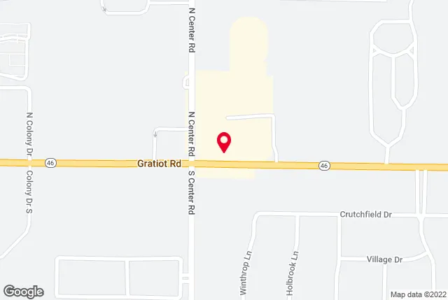 Google map of location for driving directions.