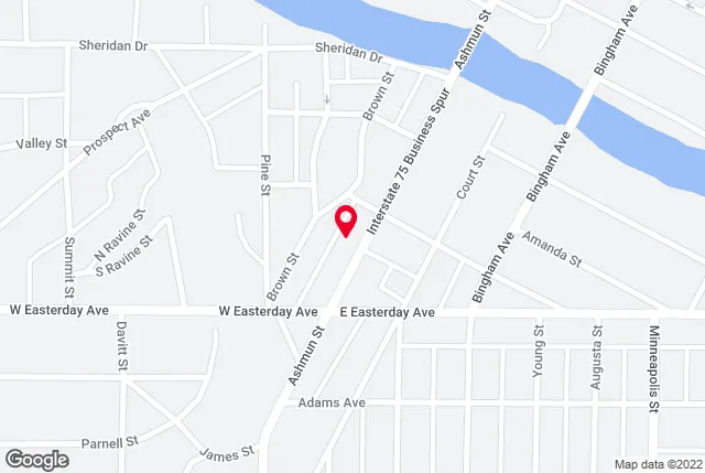 Google map of location for driving directions.