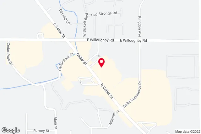 Google map of location for driving directions.