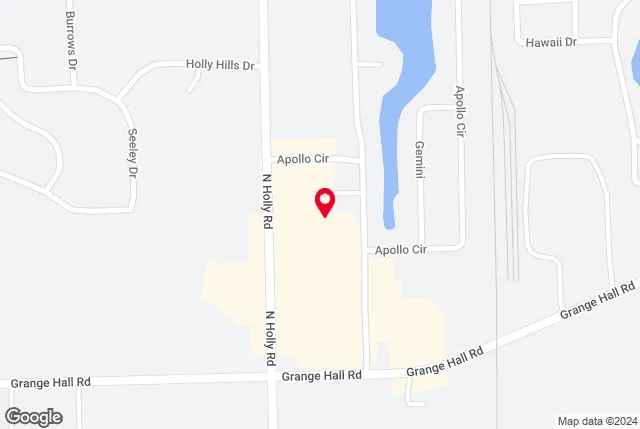 Google map of location for driving directions.