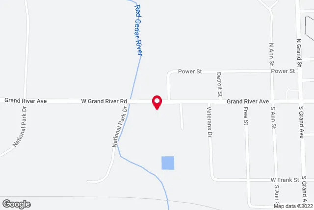 Google map of location for driving directions.