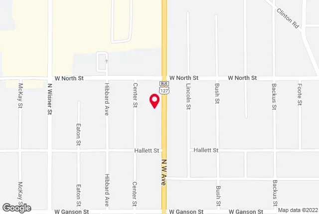 Google map of location for driving directions.