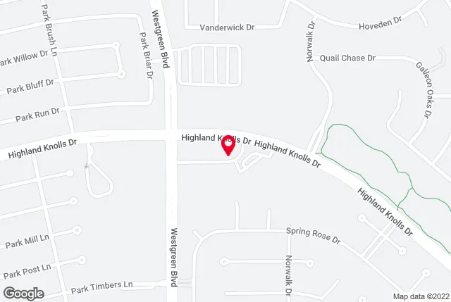 Google map of location for driving directions.