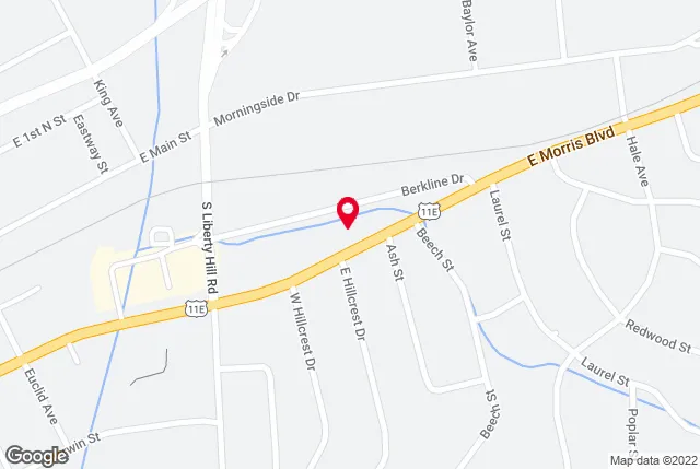 Google map of location for driving directions.