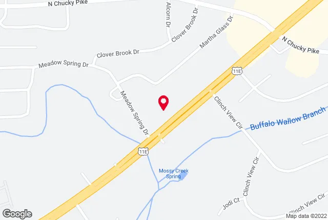 Google map of location for driving directions.