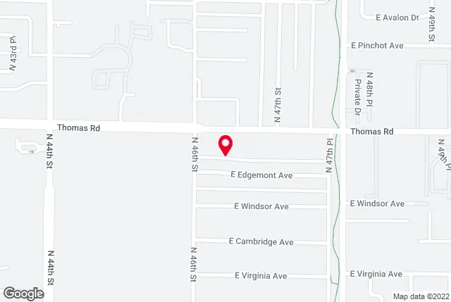 Google map of location for driving directions.