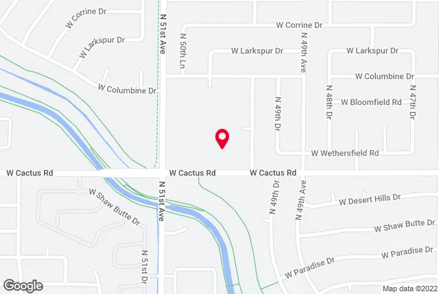 Google map of location for driving directions.