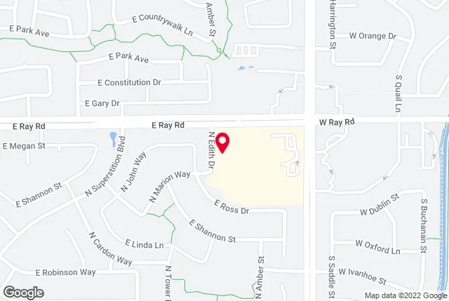 Google map of location for driving directions.