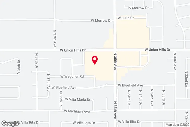 Google map of location for driving directions.