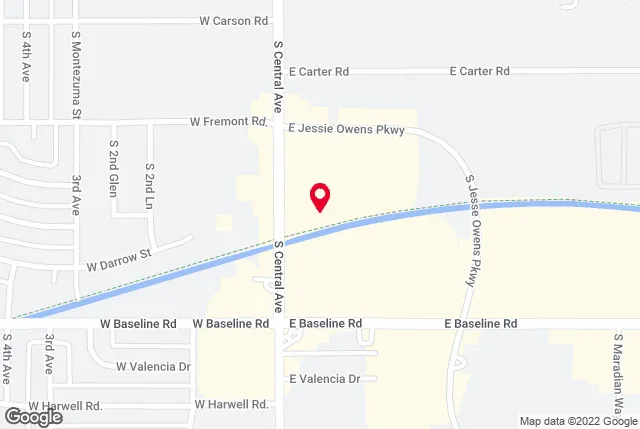 Google map of location for driving directions.