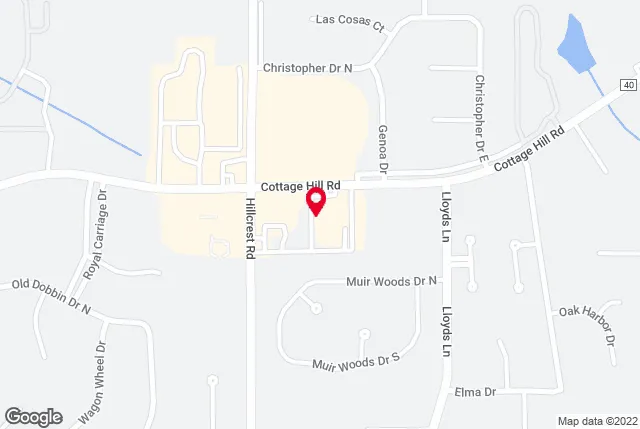 Google map of location for driving directions.