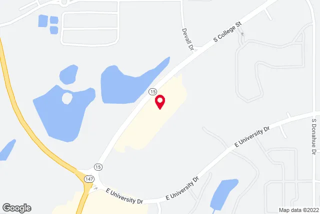 Google map of location for driving directions.