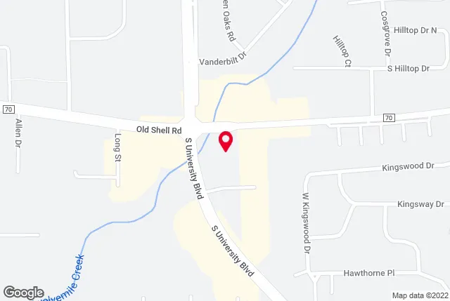 Google map of location for driving directions.