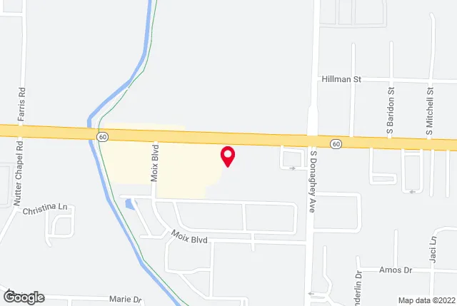 Google map of location for driving directions.