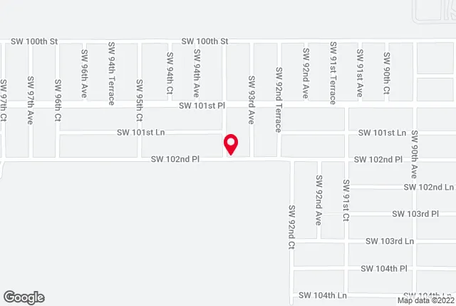 Google map of location for driving directions.