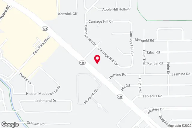 Google map of location for driving directions.