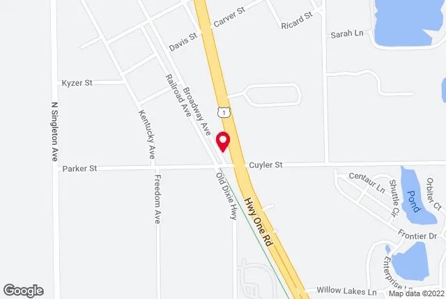 Google map of location for driving directions.