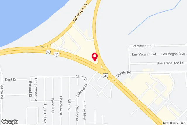 Google map of location for driving directions.