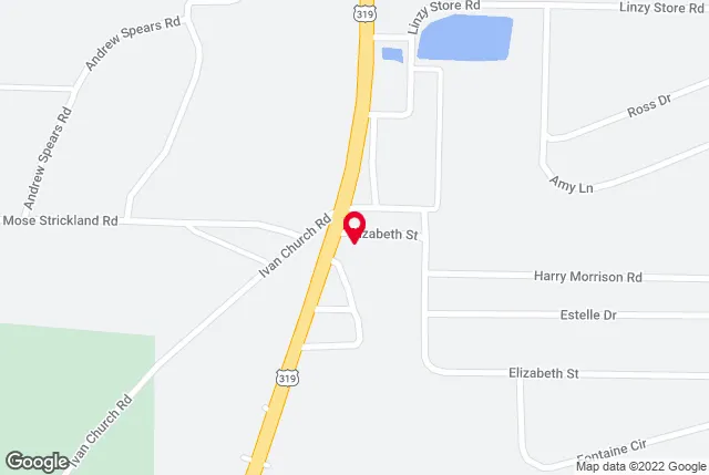 Google map of location for driving directions.