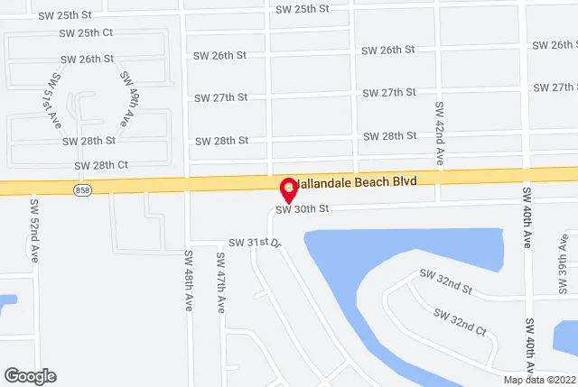 Google map of location for driving directions.