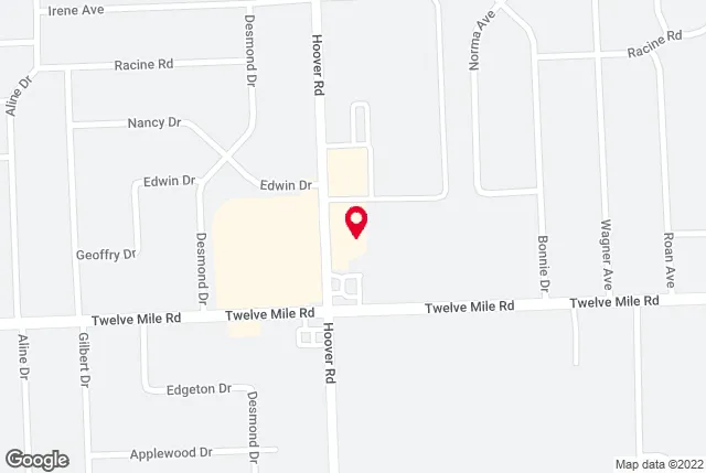 Google map of location for driving directions.