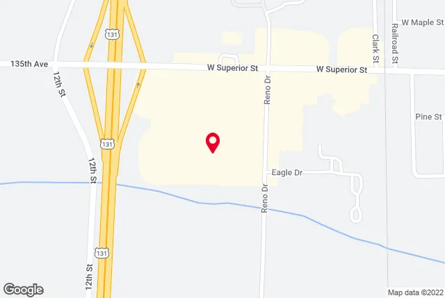 Google map of location for driving directions.