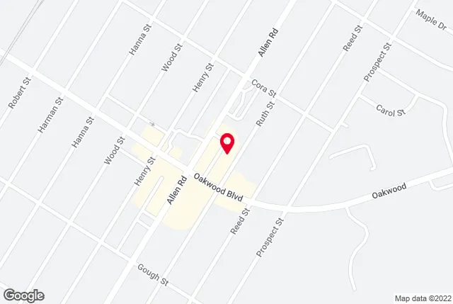 Google map of location for driving directions.