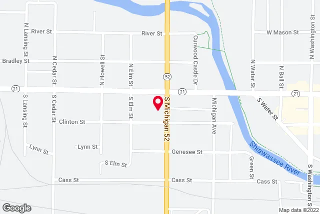 Google map of location for driving directions.