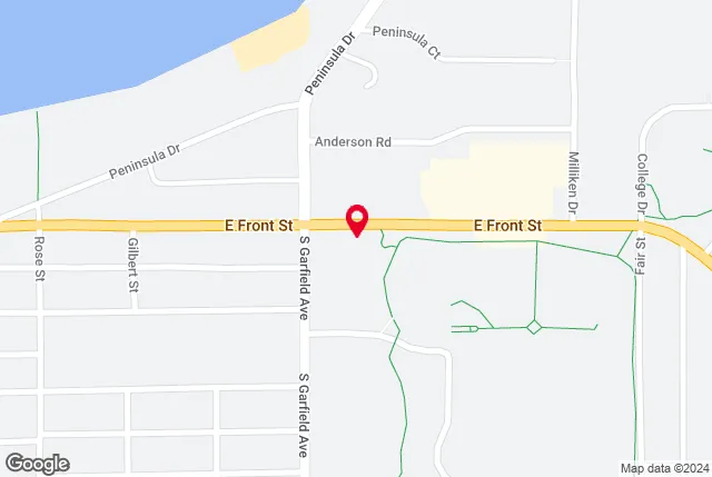 Google map of location for driving directions.