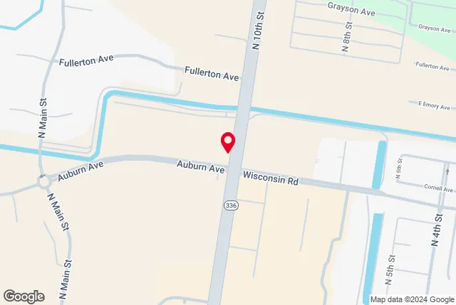 Google map of location for driving directions.