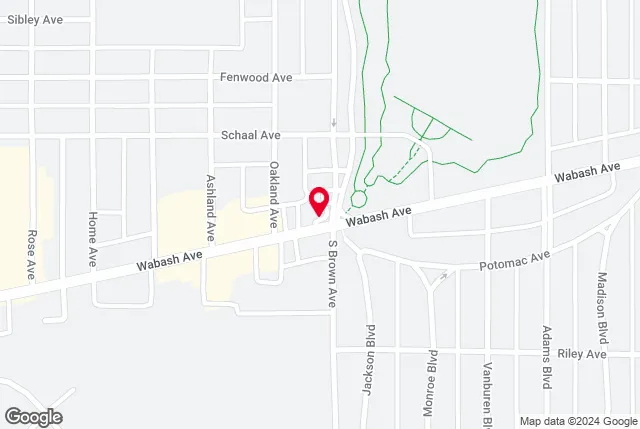 Google map of location for driving directions.