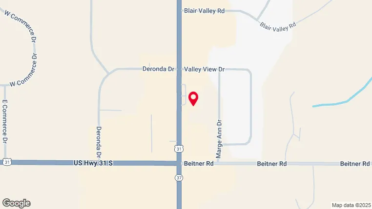 Google map of location for driving directions.